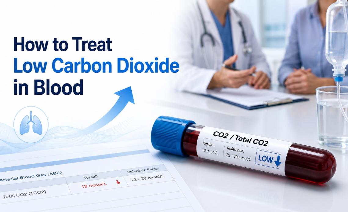How to Treat Low Carbon Dioxide in Blood