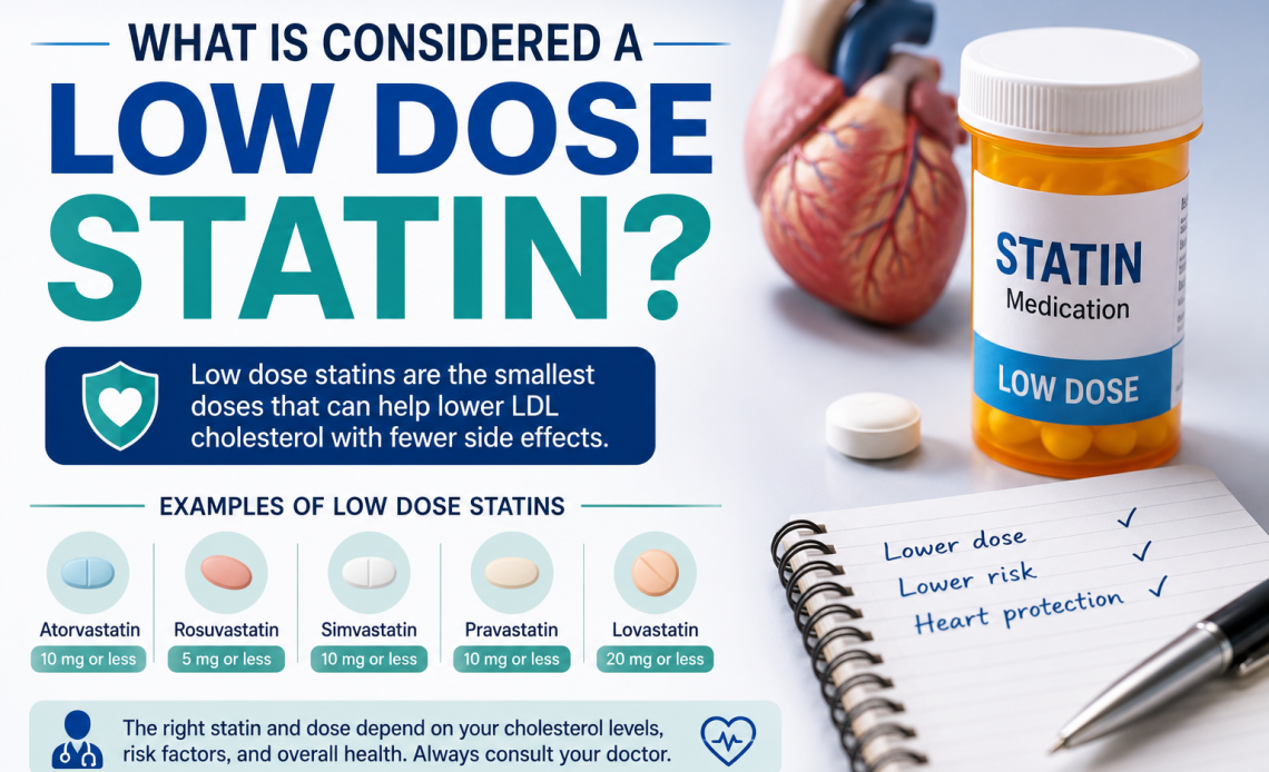 what is considered a low dose statin