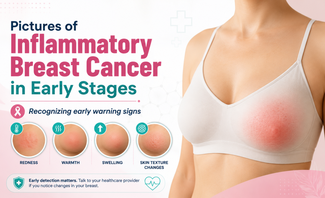 pictures of inflammatory breast cancer in early stages