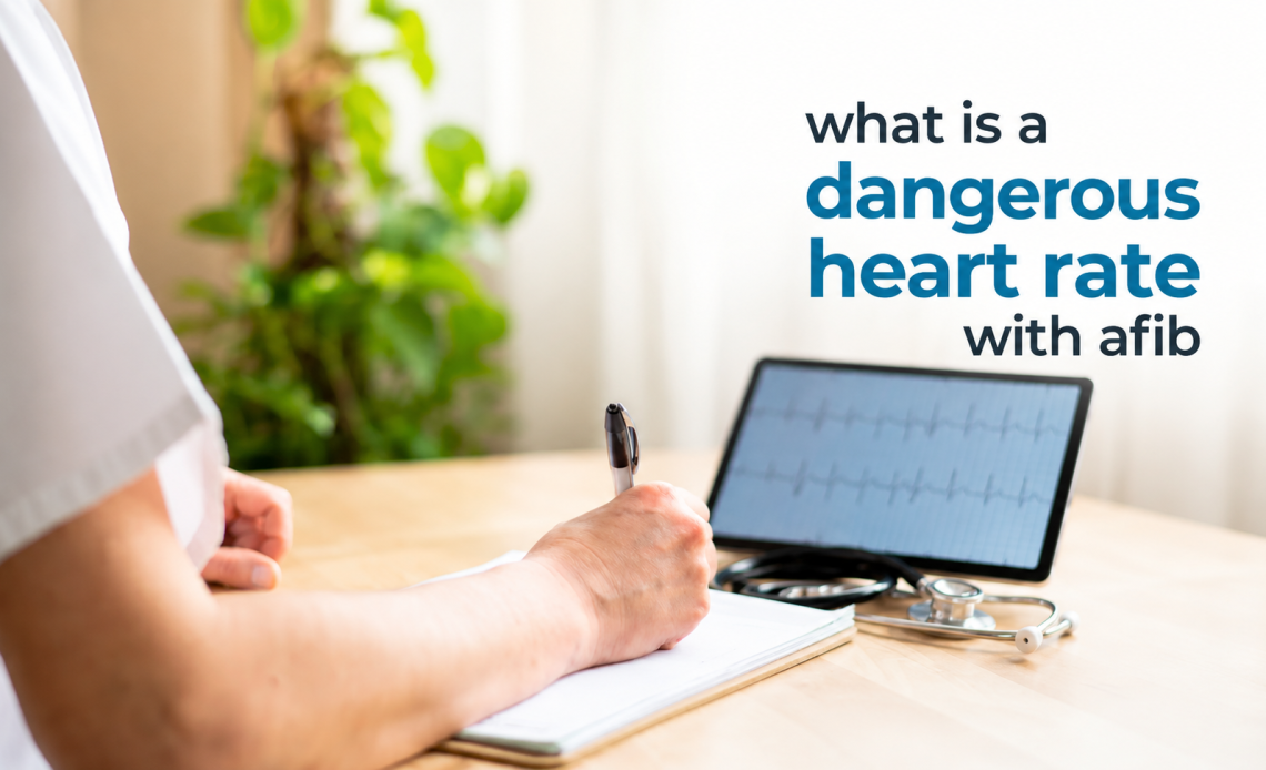 what is a dangerous heart rate with afib