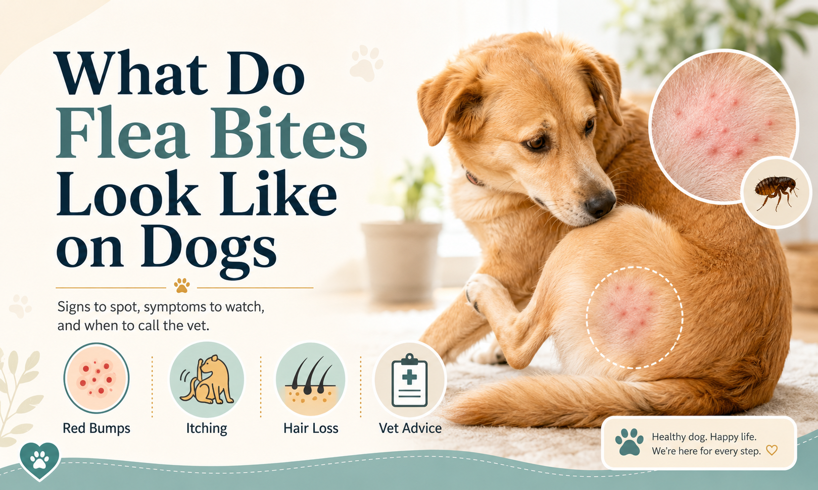 What Do Flea Bites Look Like on Dogs