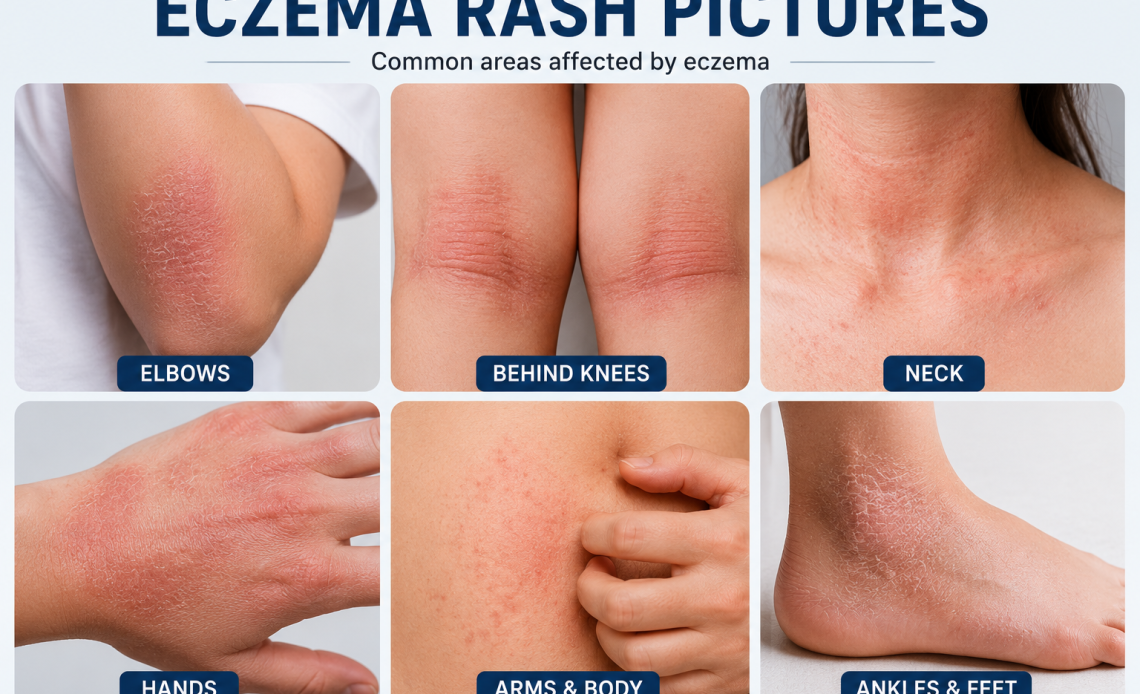 eczema rash pictures