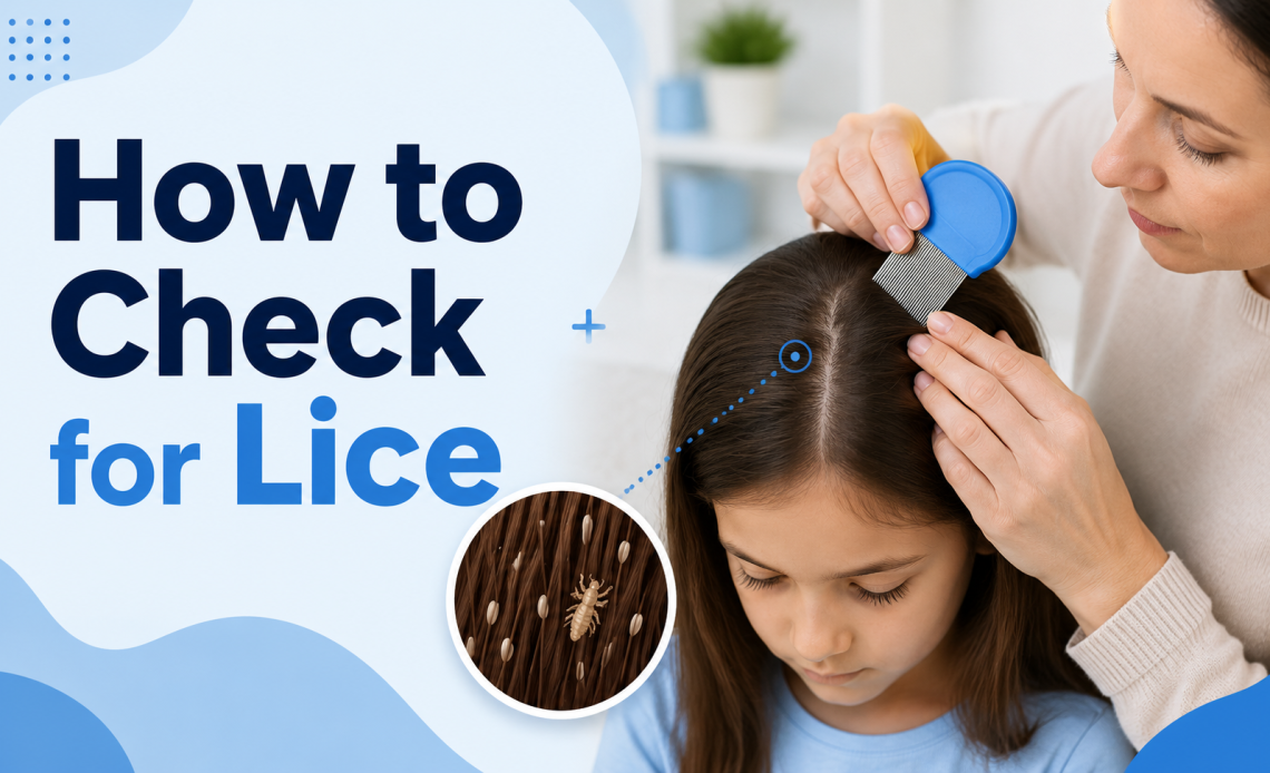 how to check for lice